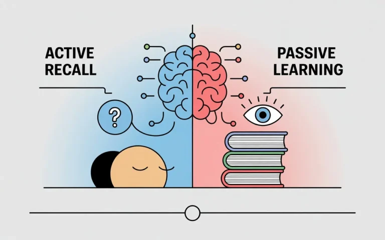 Active Recall vs Passive Learning: What’s the Real Difference (With Examples)